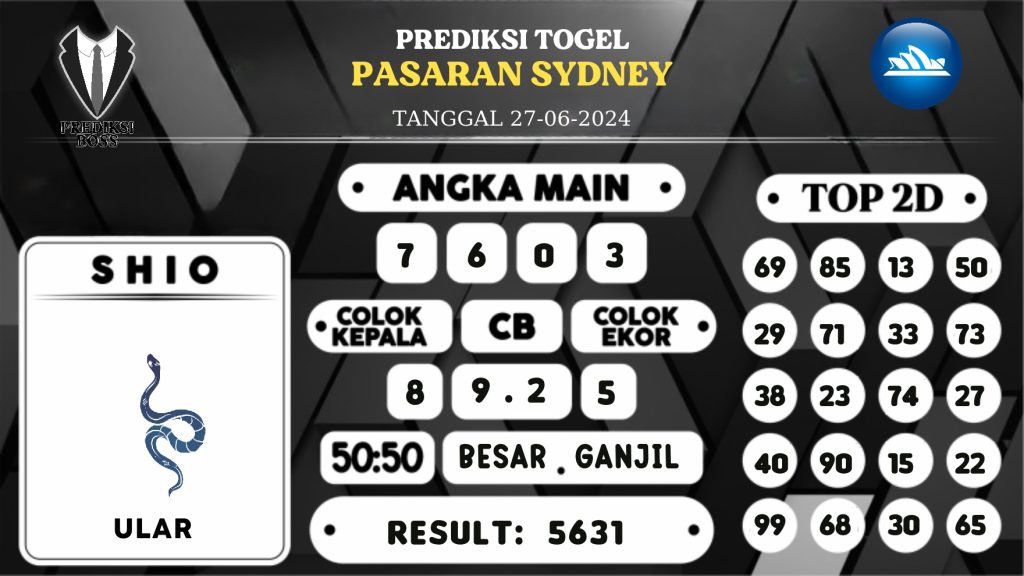 https://prediksibossgila.com/prediksi-boss-togel-sidney-kamis-27-juni-2024/