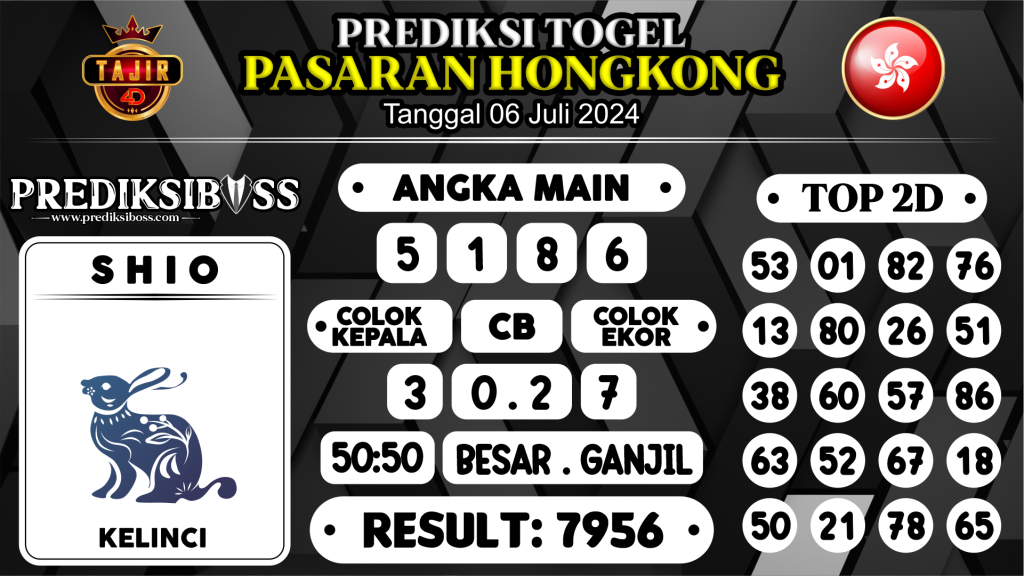 https://prediksibossgila.com/prediksi-boss-togel-hongkong-sabtu-06-juli-2024/