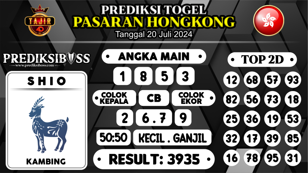 https://prediksibossgila.com/prediksi-boss-togel-hongkong-sabtu-20-juli-2024/