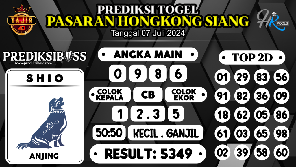 https://prediksibossgila.com/prediksi-boss-togel-hk-siang-minggu-07-juli-2024/