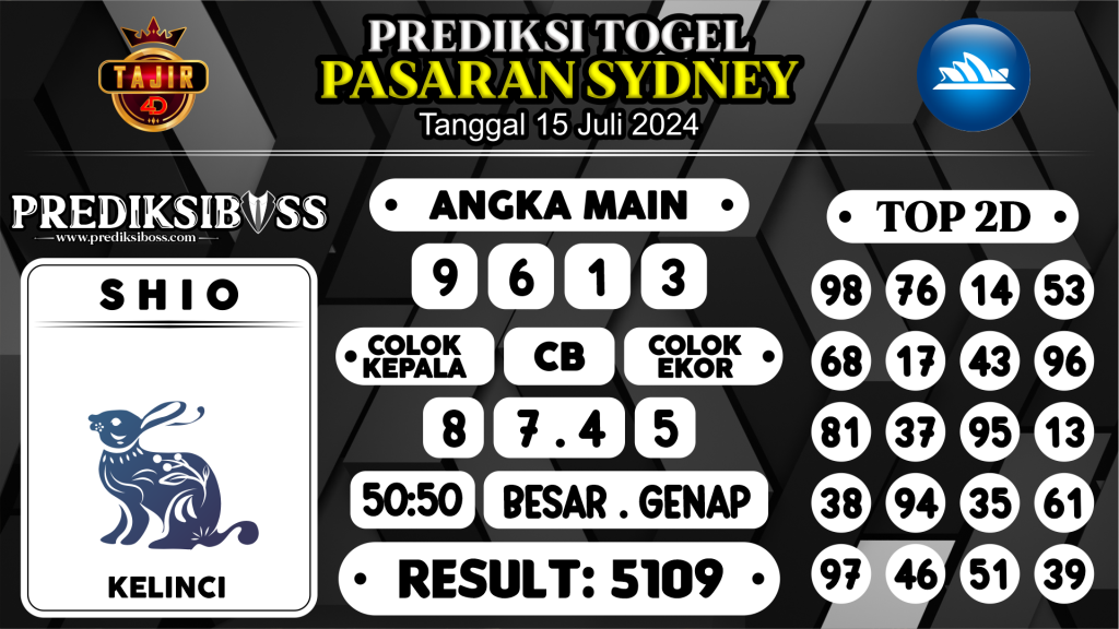 https://prediksibossgila.com/prediksi-boss-togel-sidney-senin-15-juli-2024/