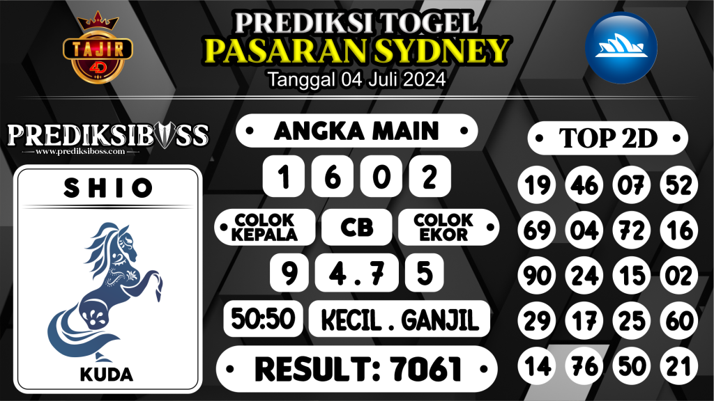 https://prediksibossgila.com/prediksi-boss-togel-sidney-kamis-04-juli-2024/