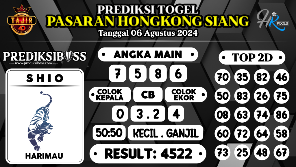 https://prediksibossgila.com/prediksi-boss-togel-hk-siang-selasa-06-agustus-2024/