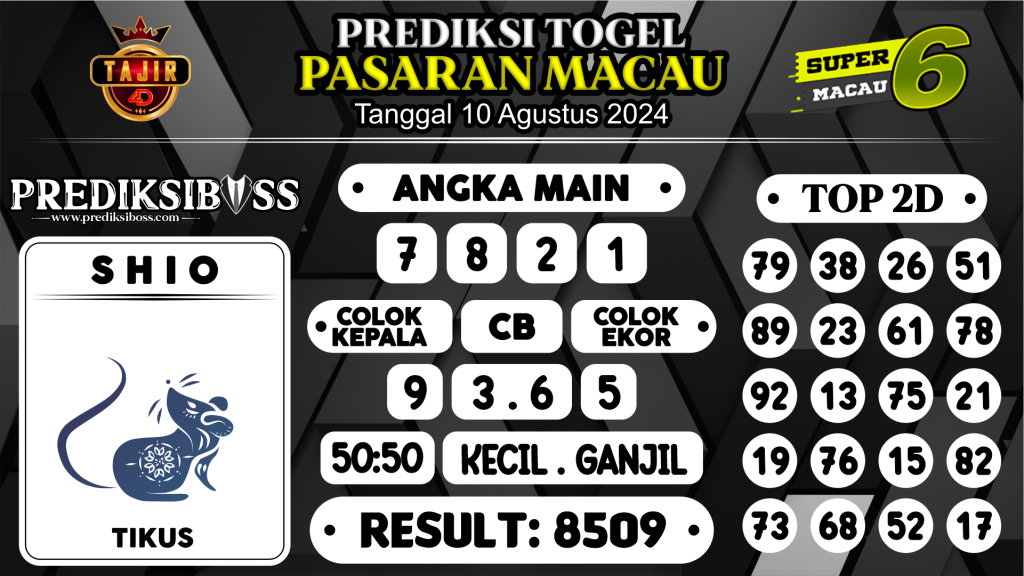 https://prediksibossgila.com/prediksi-boss-togel-macau-sabtu-10-agustus-2024/