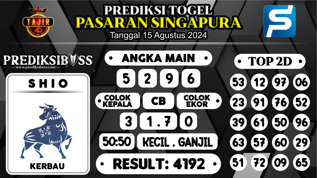 https://prediksibossgila.com/prediksi-boss-togel-sgp-kamis-15-agustus-2024/