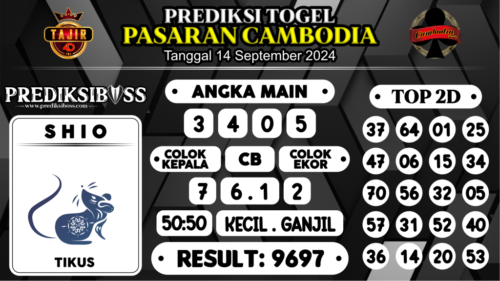 https://prediksibossgila.com/prediksi-boss-togel-cambodia-sabtu-14-september-2024/